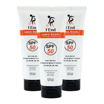 1st End Lawn Bowls Sunscreen - 3 pack - OUT OF STOCK