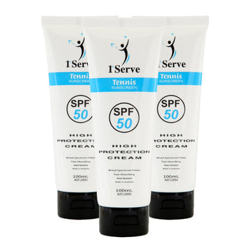 1st Serve Tennis Sunscreen - 3 pack - OUT OF STOCK