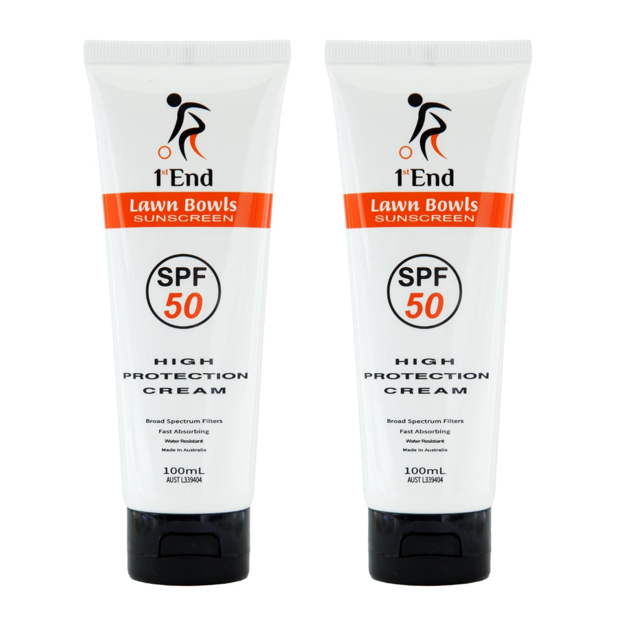 1st End Lawn Bowls Sunscreen - 2 pack - OUT OF STOCK